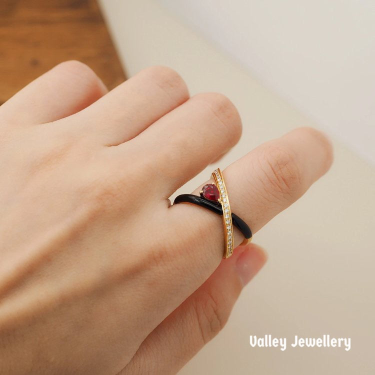 18KGold Ruby Ring