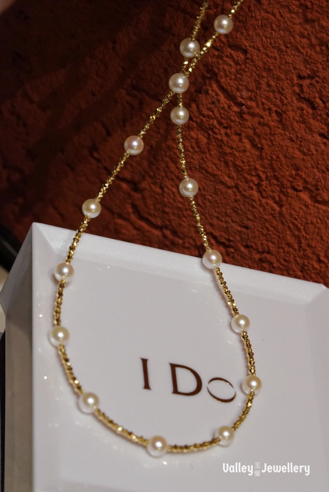 18K Akoya Pearl Bracelet and Necklace