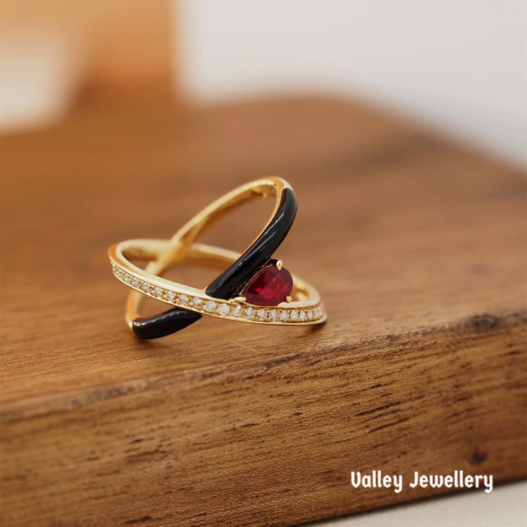 18KGold Ruby Ring