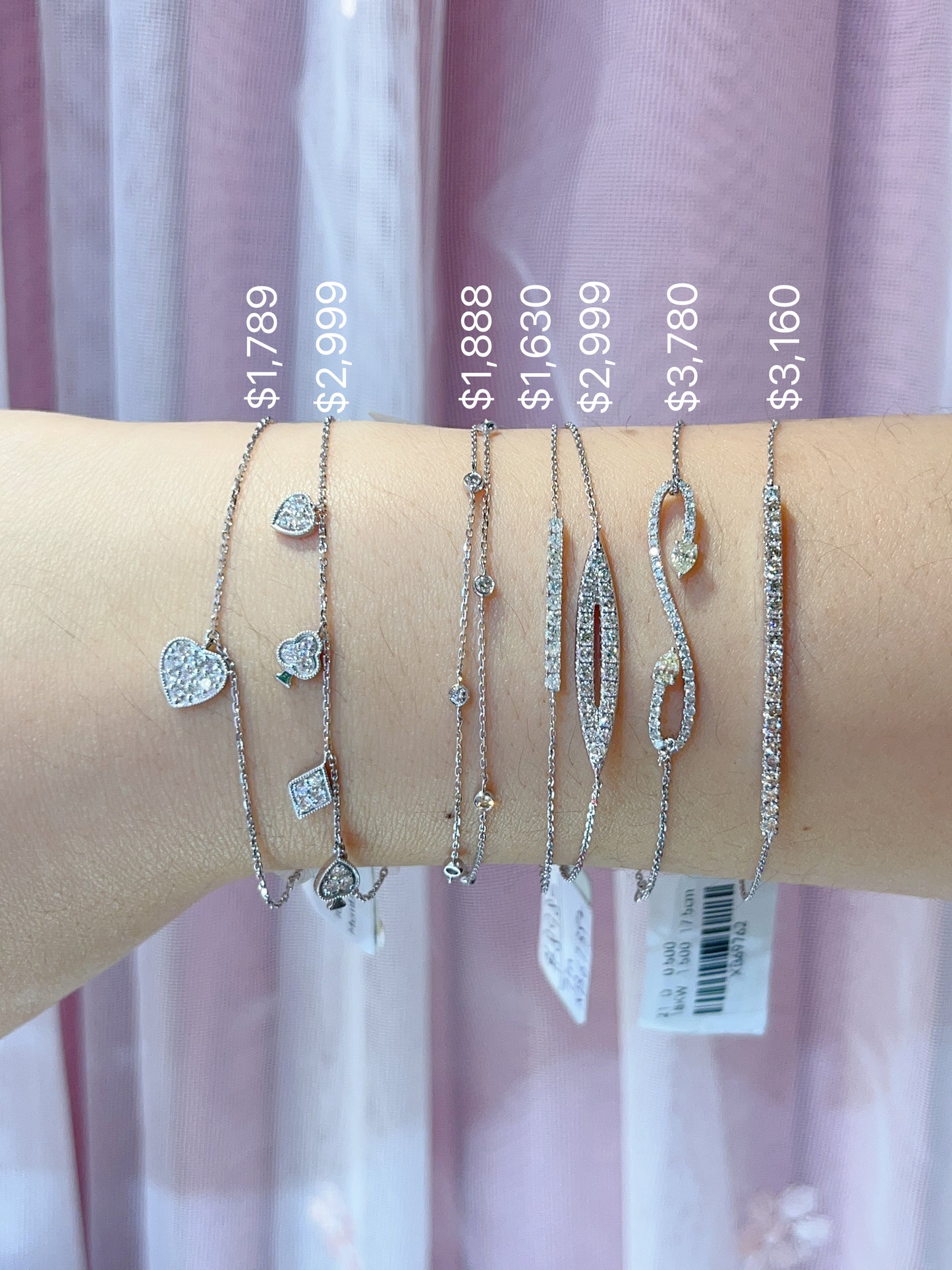 18K Diamond Bracelets