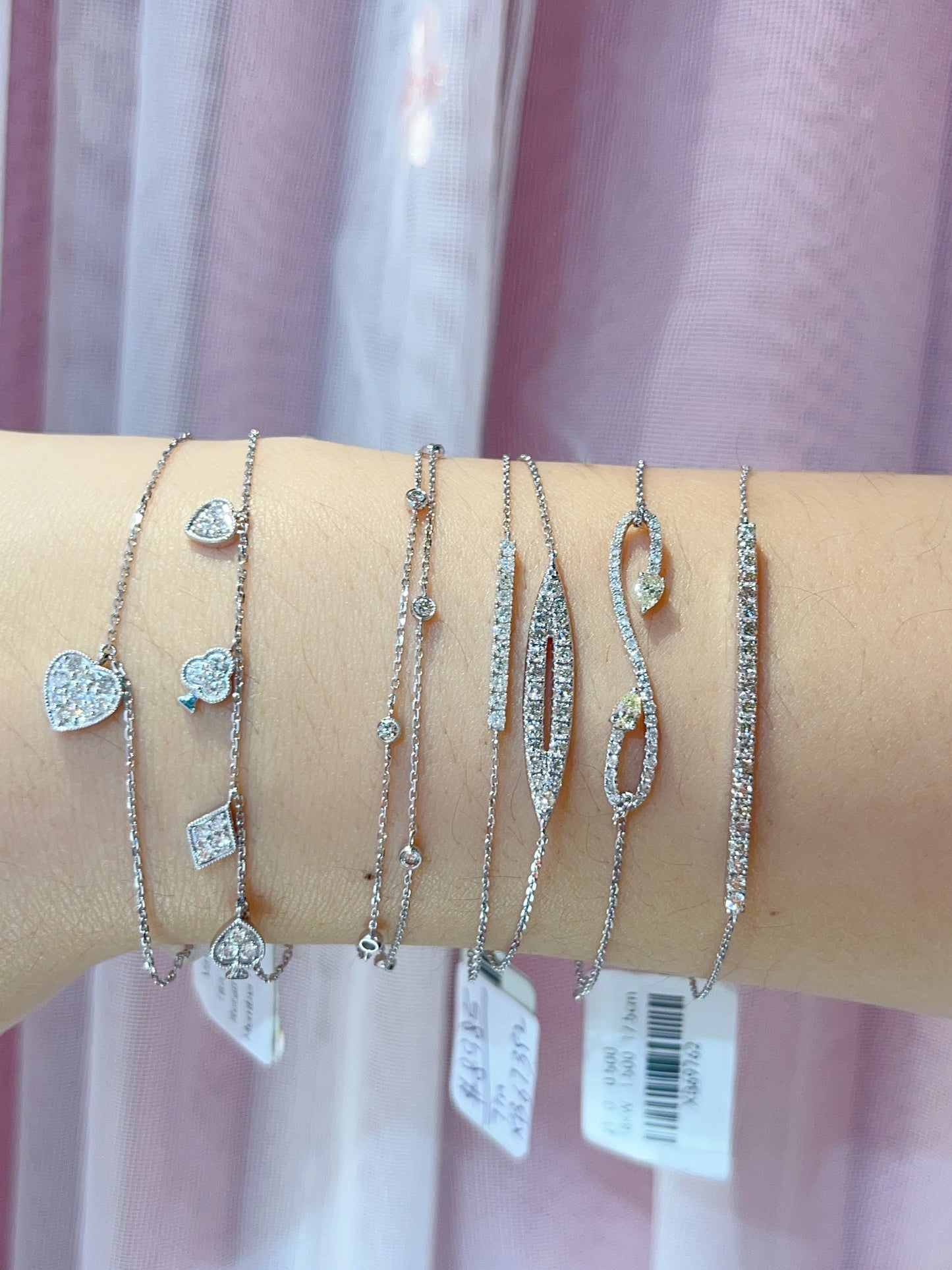 18K Diamond Bracelets