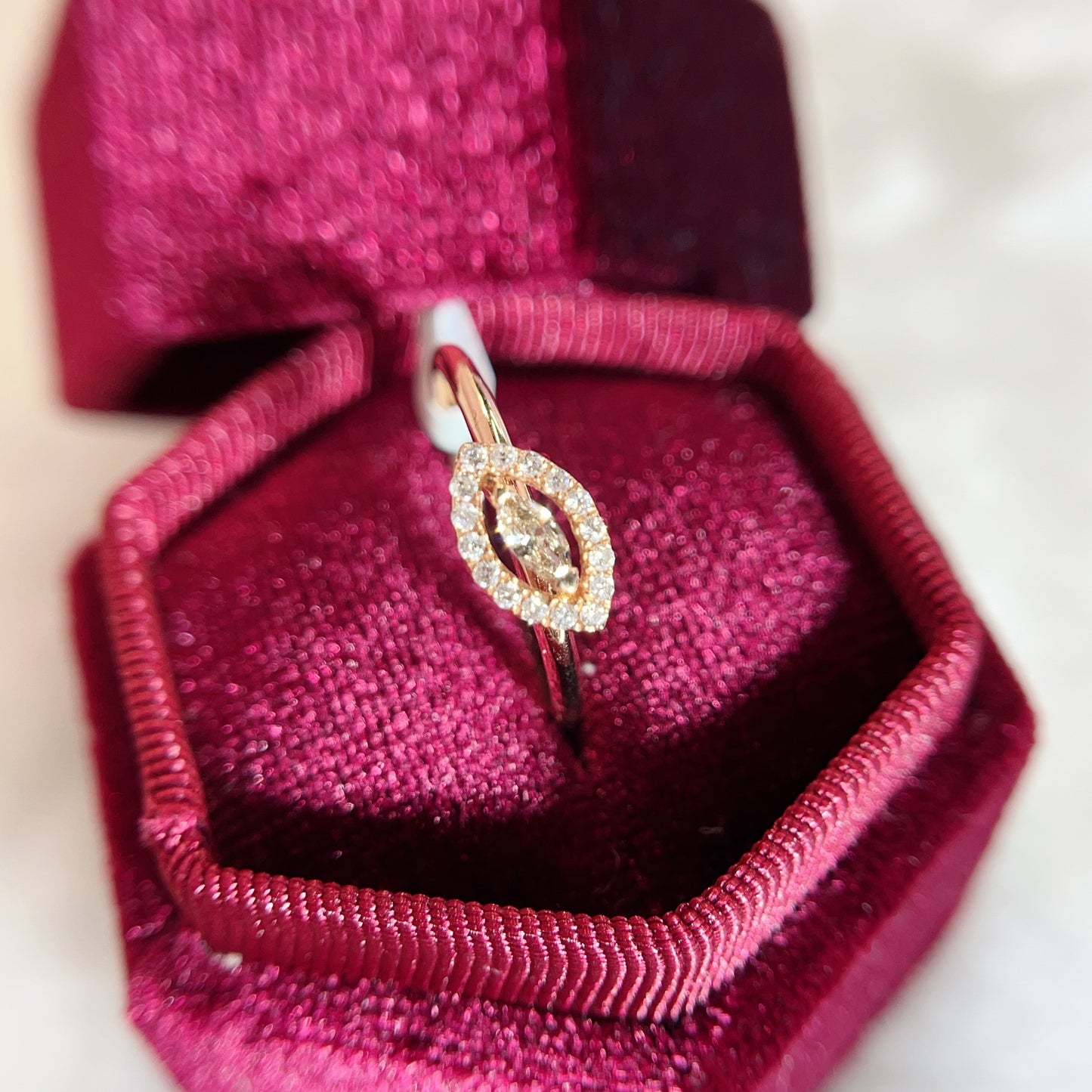 18K Rose Gold Ring