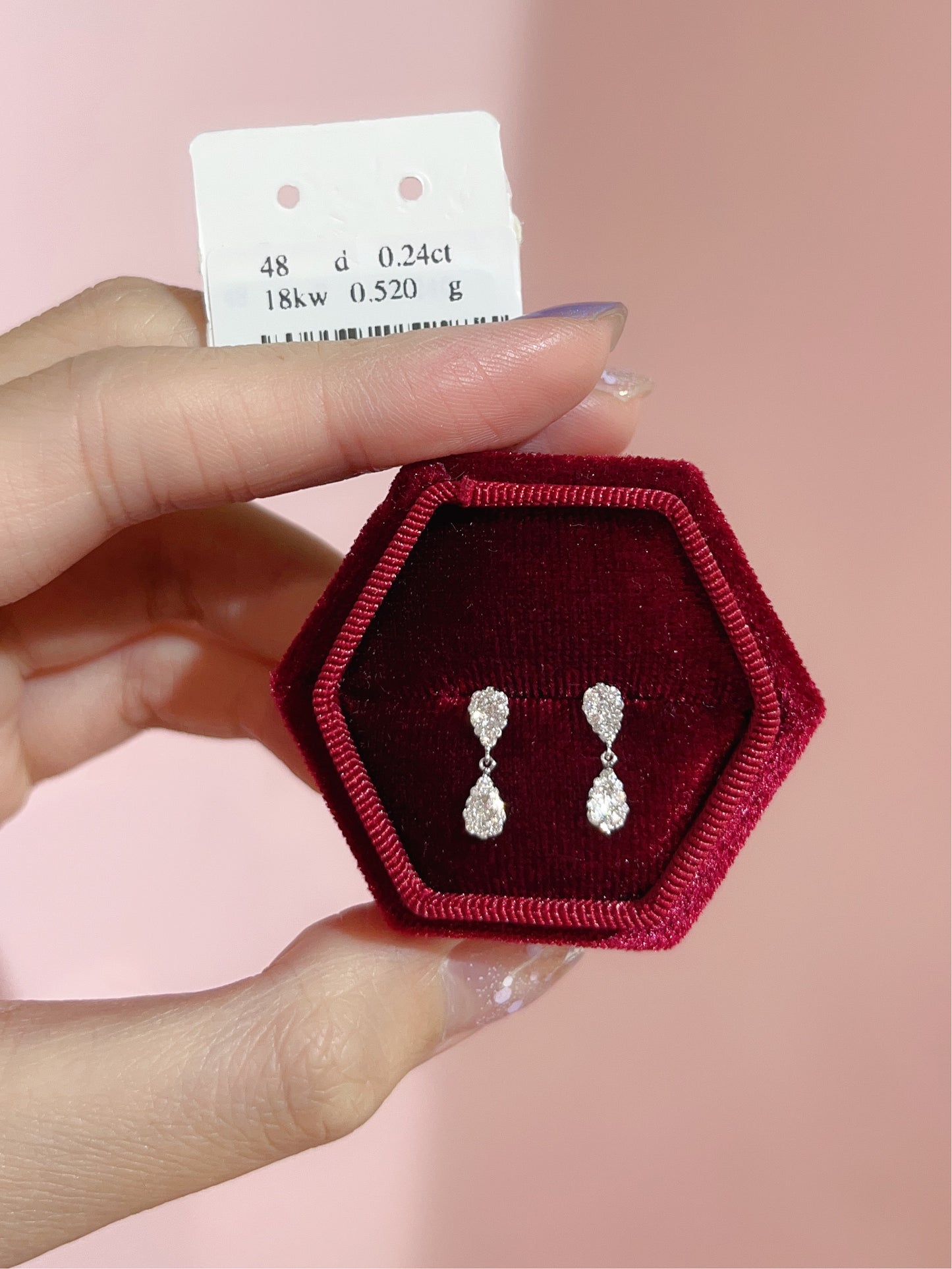 18K Diamond Earrings